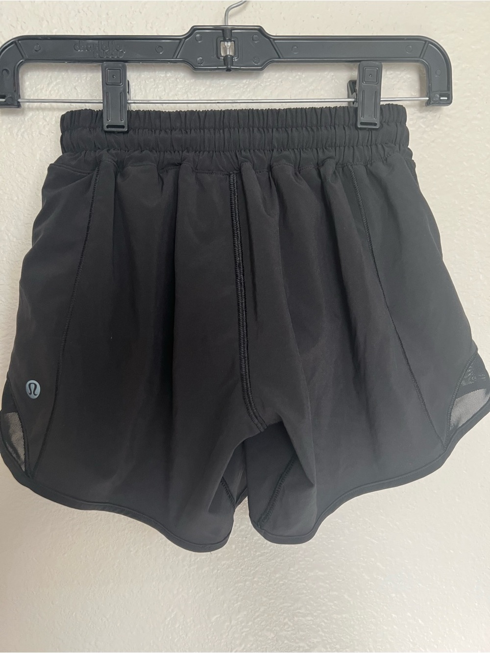 lululemon athletica Black Athletic Shorts with Mesh Insets - Picture 4 of 8